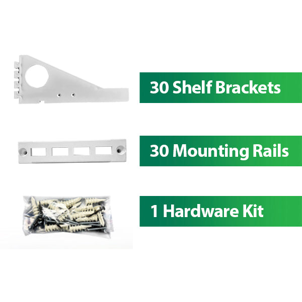 Contractor 15 Shelf Bracket System – Do It Your Shelf!